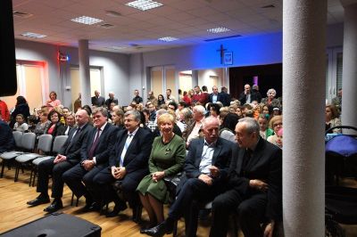 Mieszkańcy Słociny na uroczystości otwarcia